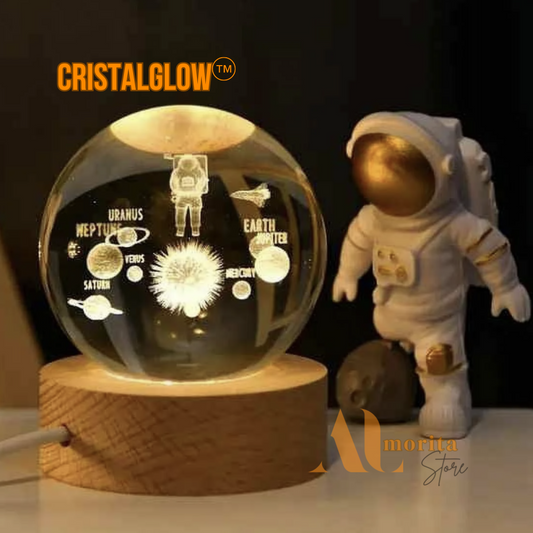 CRISTALGLOW™ LAMPARA LED DE CRISTAL